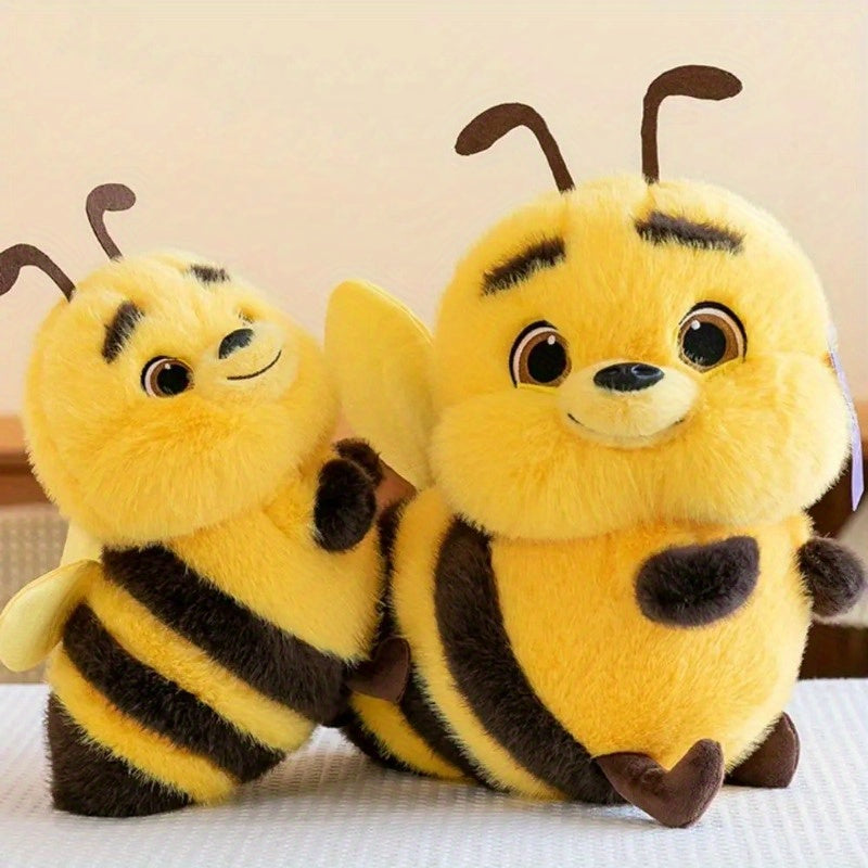 One Plush Bee Pillow, Perfect for Room Decor Or As a Birthday Gift