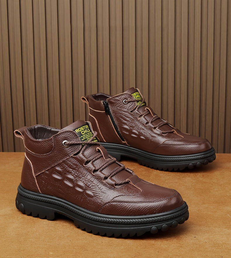 Բարձրակարգ փափուկ, տաք, ձմեռային կոշիկներ՝ բնական կաշվից