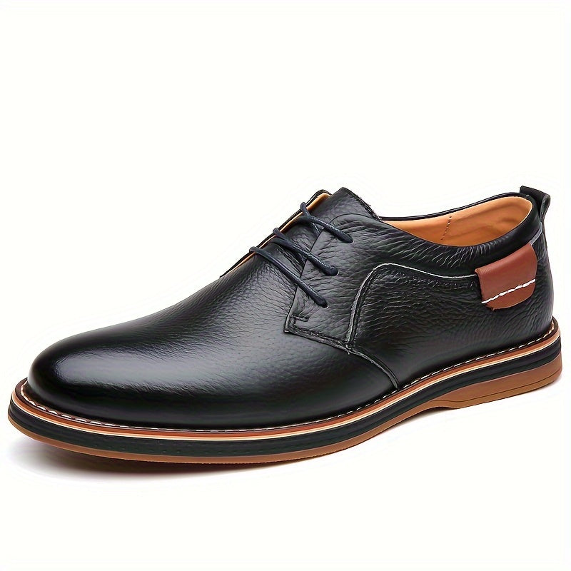 Men's Casual Business Shoes Soft Sole Non-Slip Leather