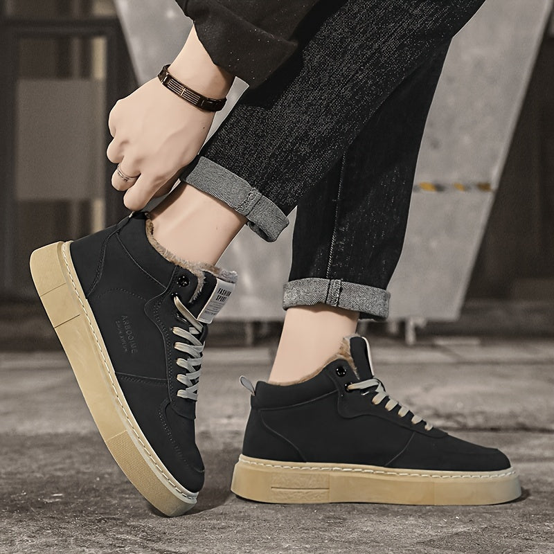 Men's Winter Casual Shoes - Comfortable & Stylish for Daily Wear and Outdoor Adventures