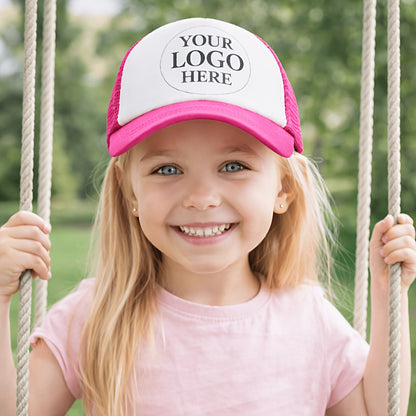 Custom Kids Baseball Hat Personalized with Name or Photo