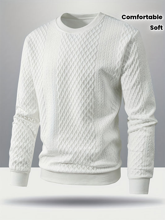 Տղամարդկանց նվեր, նորաձև ժակարդ - Blend հարմարավետ, փափուկ, գարնանային/աշնանային երկար թևքերով, նորաձև, զբոսանքի համար նախատեսված վերնաշապիկ՝ առաձգական եզրով և կողավոր կտորե կտորներով, հարմար է ամենօրյա աշխատանքի, արձակուրդի և զբոսանքի համար։