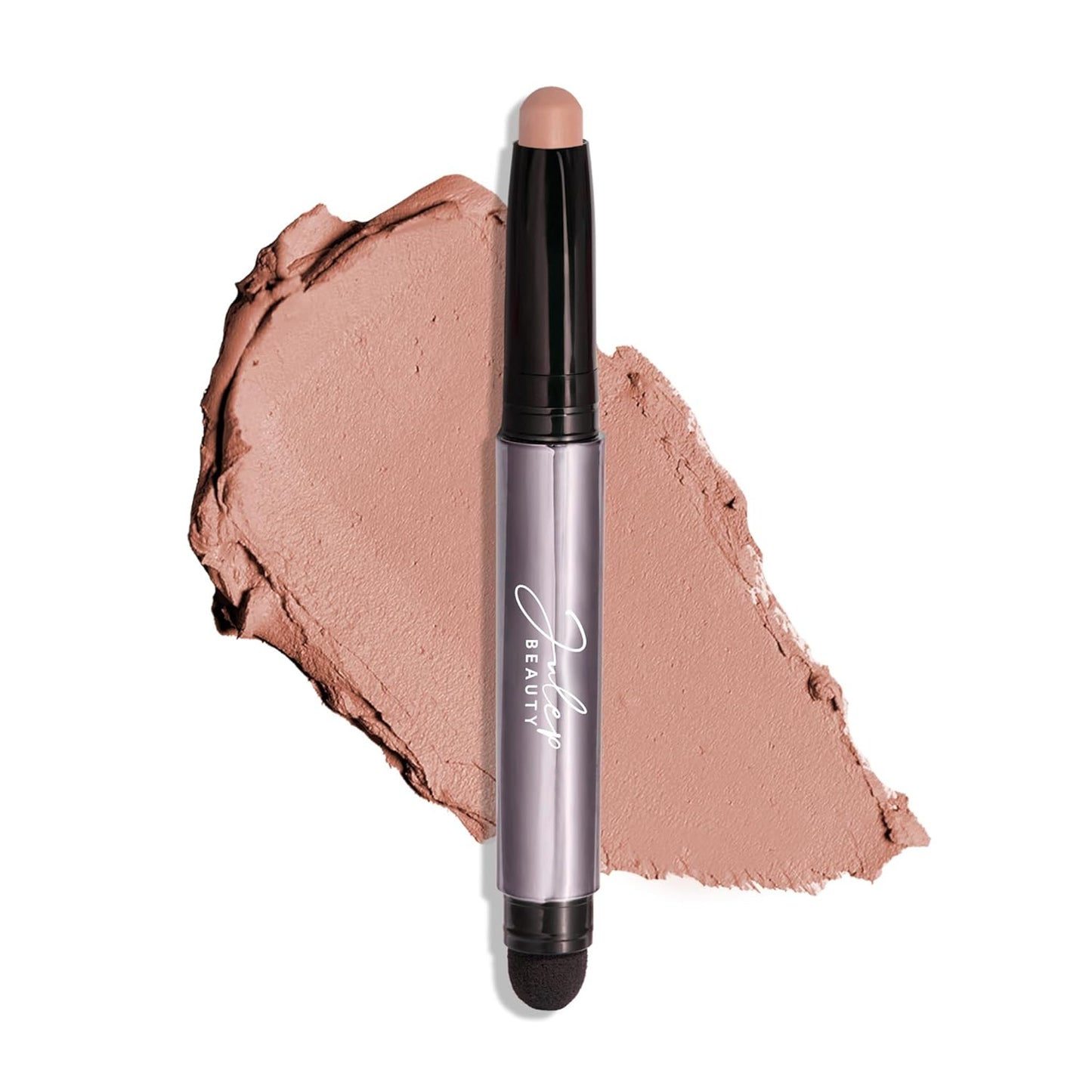 Julep Eyeshadow 101 Crème-To-Powder Waterproof Shadow Stick – Champagne Shimmer – Long-Lasting, Crease-Proof, Medium Golden-Beige Shimmer Cream Eyeshadow with Built-In Smudger
