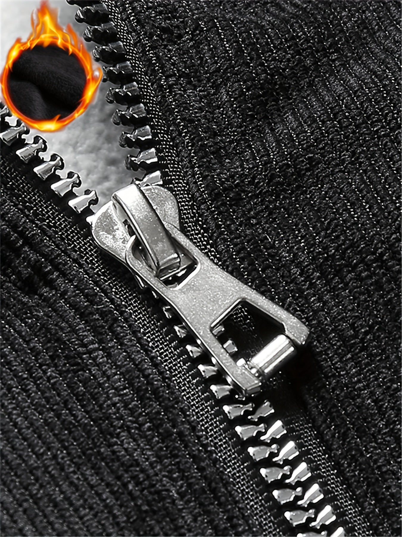 Men'S Heavyweight Winter Jacket - Thermal Insulated Cold Weather Coat with Full-Zip Closure, Fleece & Stand Collar - Brown - Casual Outerwear for, Thick, Thick Winter Jacket For Men, Winter Jacket For Men, Winter Coat For Men