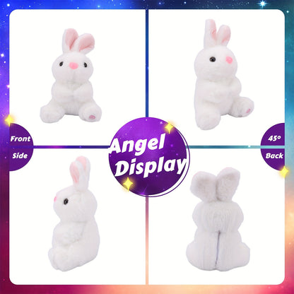 Light up Plush Bunny Rabbit Stuffed Animal Rabbit Plushie Toy Glow in The Dark Bedtime Companion Easter Bunny Gift for Kids, Best Gifts for Easter Day