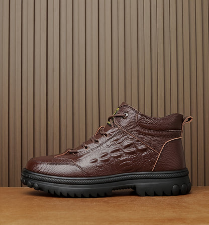 Բարձրակարգ փափուկ, տաք, ձմեռային կոշիկներ՝ բնական կաշվից