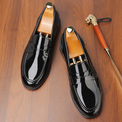 Men's Casual Business Loafers Lightweight Breathable Shoes