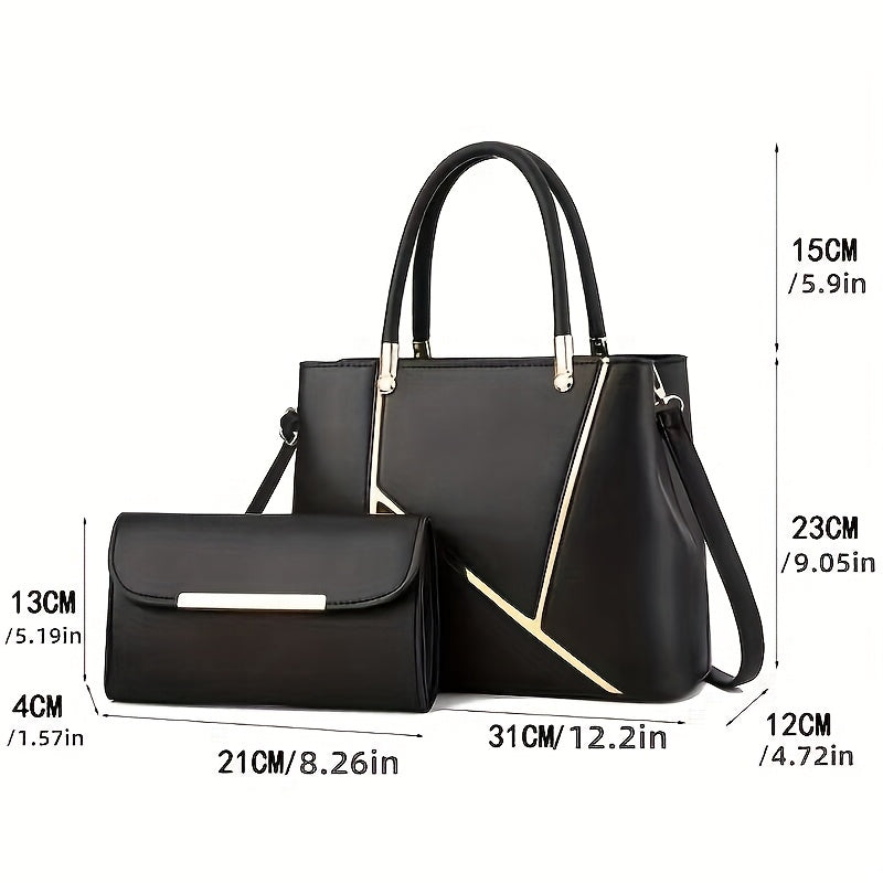 Customizable PU Crossbody and Tote Bags for Women
