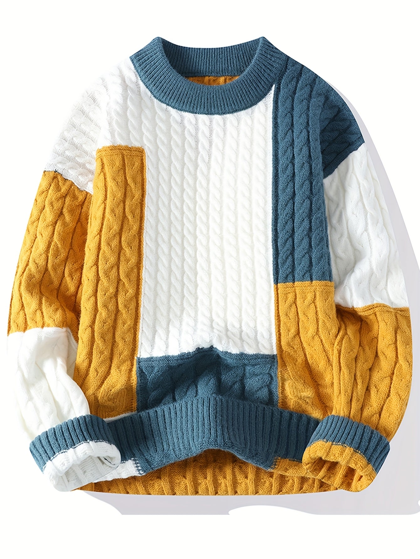 Տղամարդու սվիտեր - շագանակագույն/ - երկար թևքերով, վզնոցով, աշուն/ձմեռ, գրասենյակ, երեկույթ, առօրյա - հեշտ խնամվող, պաշտոնական և առօրյա սվիտեր տղամարդկանց համար