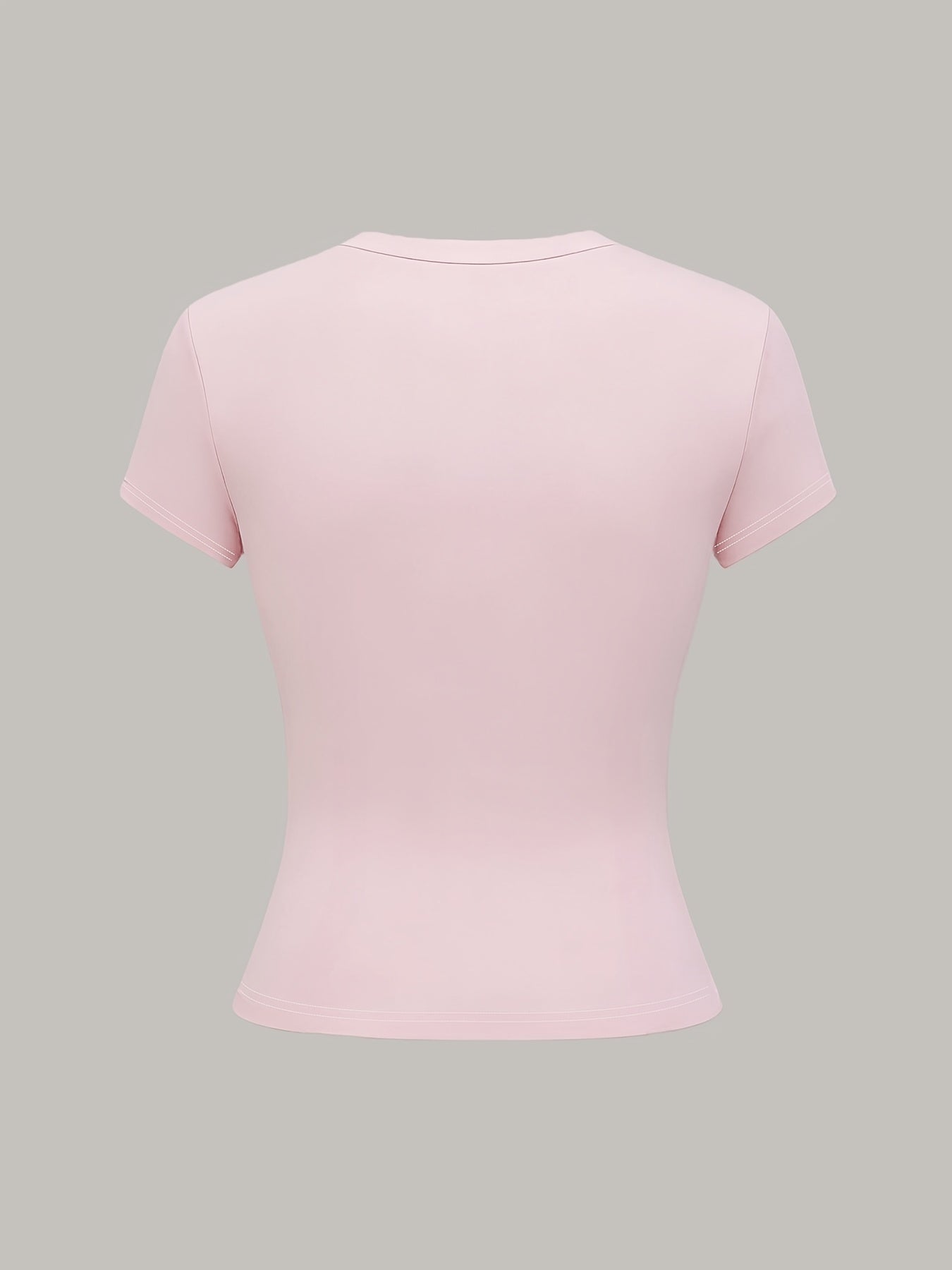 Slim Fit Believe Letter Graphic T-Shirt, Comfortable & Stylish - ayq