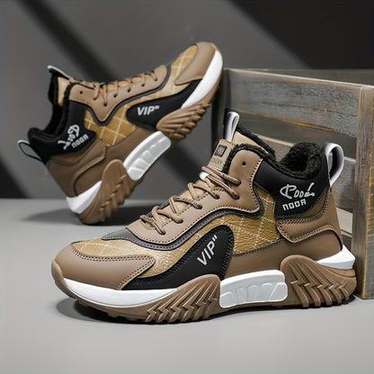 Men's Casual Sports Shoes Snow Boots with Lining Comfortable