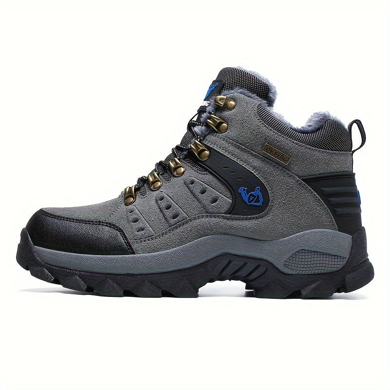 Winter Plus Velvet Warm Outdoor Hiking Shoes Men And Women Casual Sports Shoes Couples Large Size Shoes