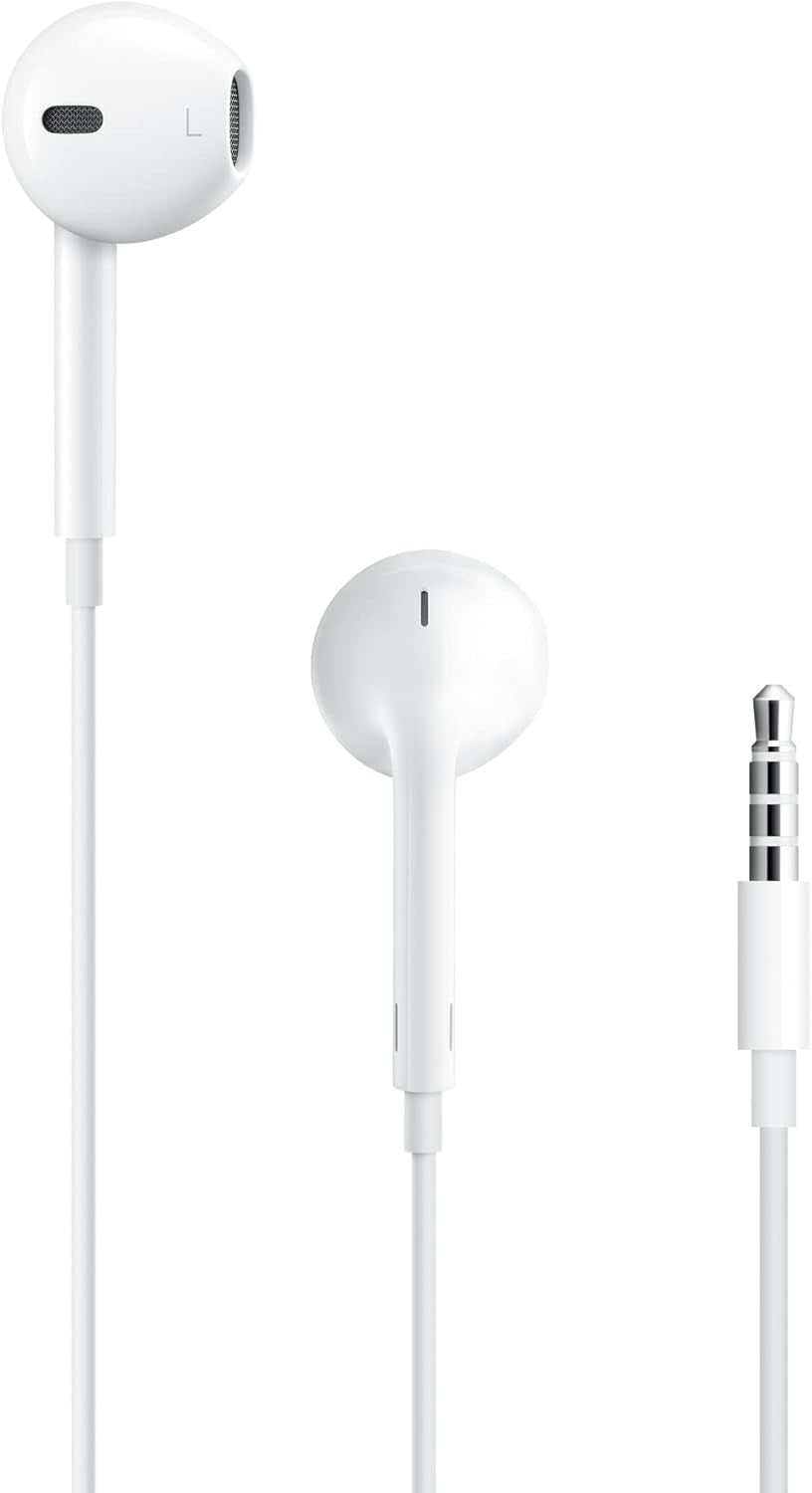 Apple Earpods Headphones with Lightning Connector, Wired Ear Buds for Iphone with Built-In Remote to Control Music, Phone Calls, and Volume