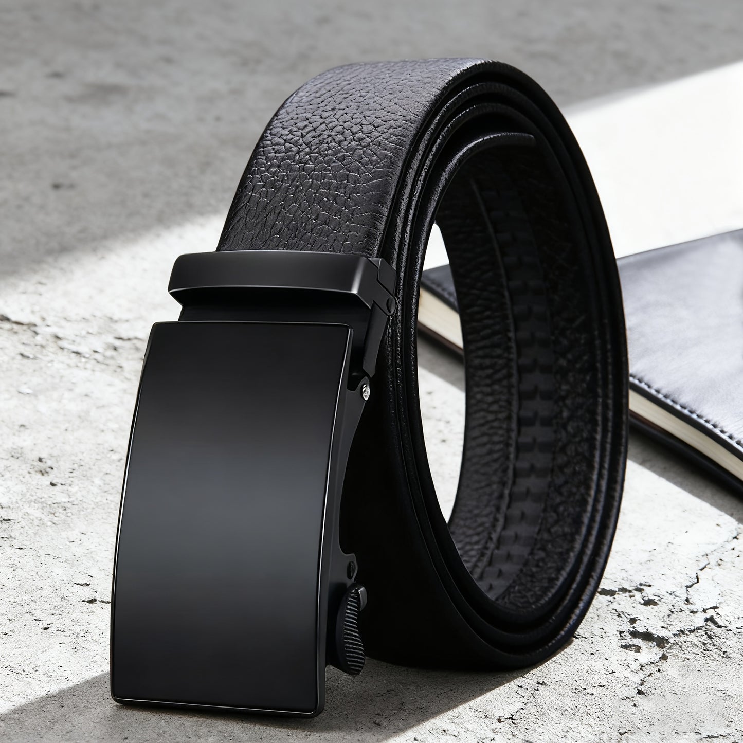 3pcs Men'S Watch, Belt, Wallet Set | Fashionable Sports, Business, Leisure, Gorgeous and Trendy, Specially Designed for Men, No Gift Box