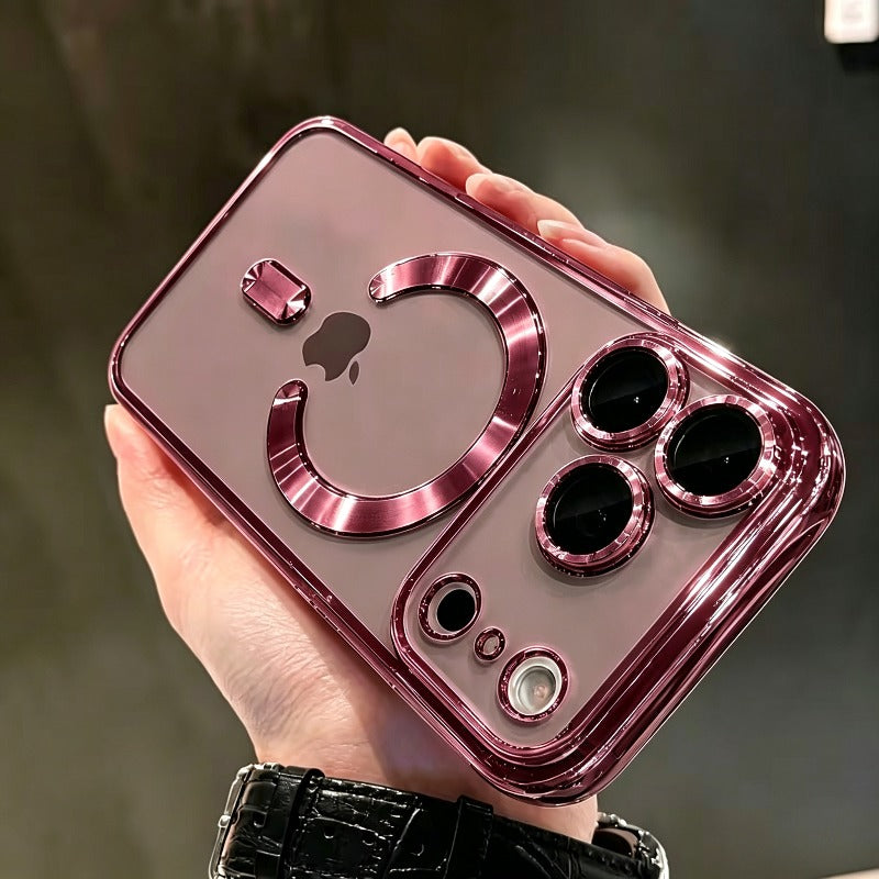 Luxury Shock-Resistant Magnetic Phone Case for iPhone 18/17 Pro Max