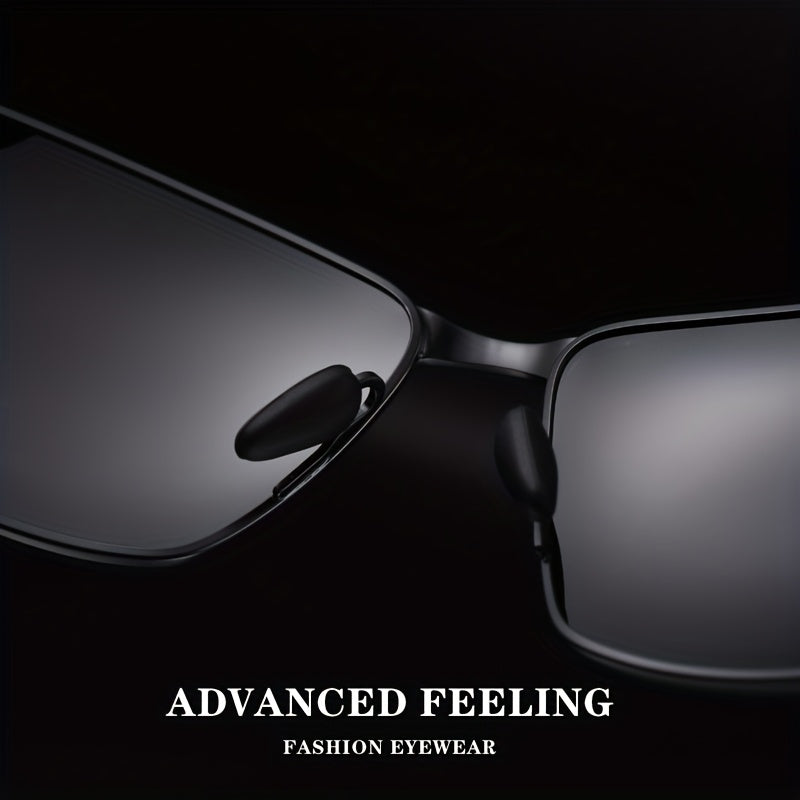 Men's Polarized UV400 Stainless Steel Driving Sunglasses
