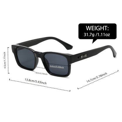 Vintage Square Men's Sunglasses UV400 Protection Unisex