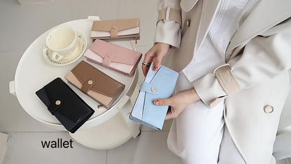 Women's Wallet 2024 New Niche Design High-End Large Capacity Long Card Holder Dual Function