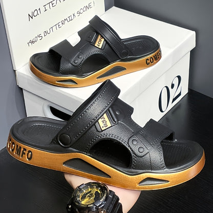 Unisex Casual EVA Slip-On Slippers for All-Season Outdoor Use