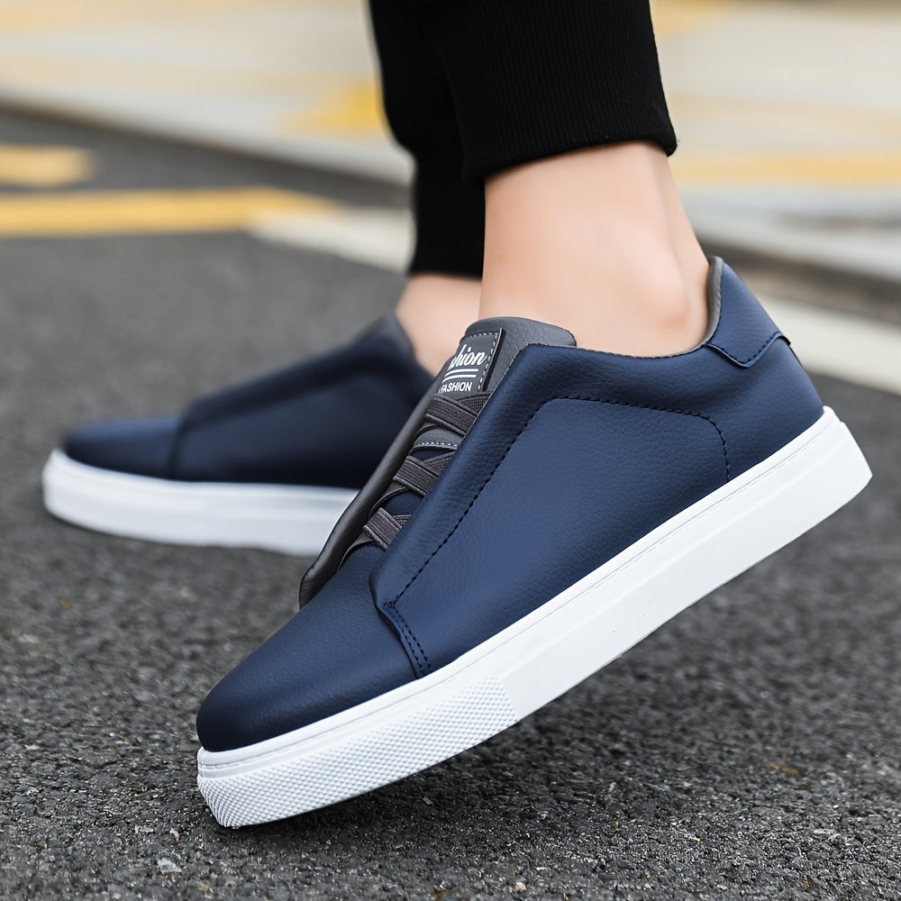 Men's Fashion Sneakers - Comfortable, Durable & Non-Slip with Thick Platform Sole for Casual Wear - ayq