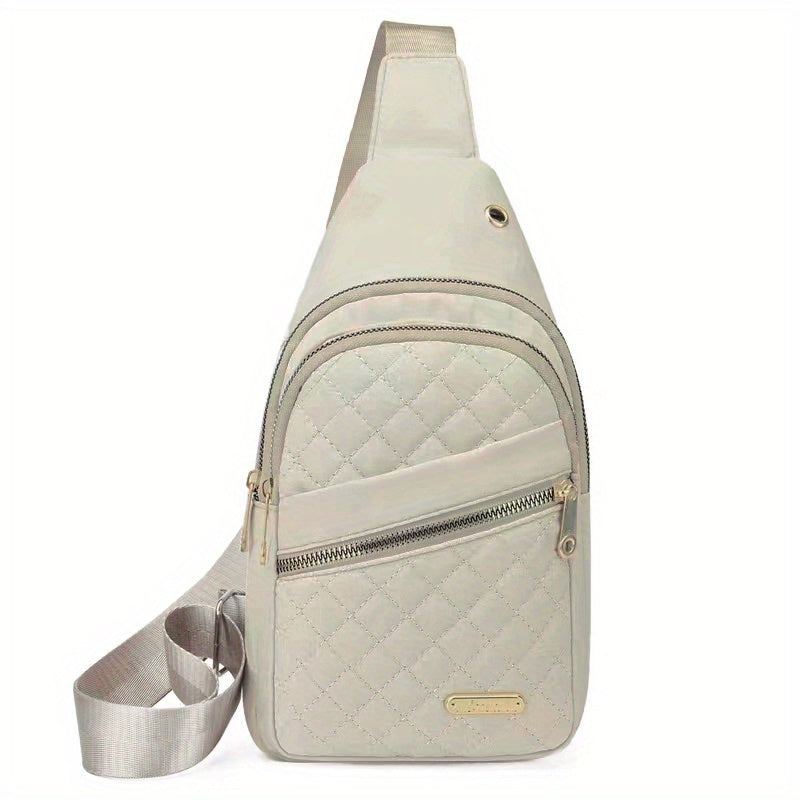 Women's Chest Bag, Large Capacity Crossbody Bag - Ayq