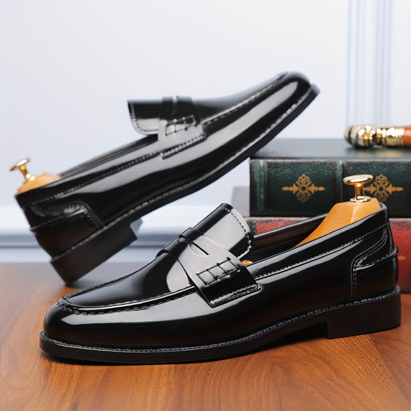 Men's Casual Business Loafers Lightweight Breathable Shoes