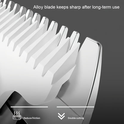 YAIAWISU Men's Cordless Electric Hair Clippers & Beard Trimmer with LCD Screen, USB-Rechargeable Cordless Grooming Kit, T-Blade Trimmer with Guide Comb Suitable for Hair, Shaving, and Scalp Trimming