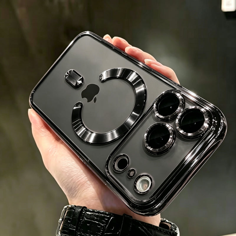 Luxury Shock-Resistant Magnetic Phone Case for iPhone 18/17 Pro Max