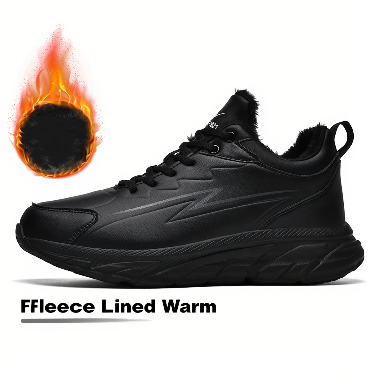 Men'S & Women'S All-Season Snow Sports Shoes - Warm Comfortable Low-Top Sneakers with Lightweight EVA Sole, Durable Synthetic Synthetic Faux Upper & Fabric Lining, Lace-Up Design for Casual Outdoor Activities, Hiking, Walking