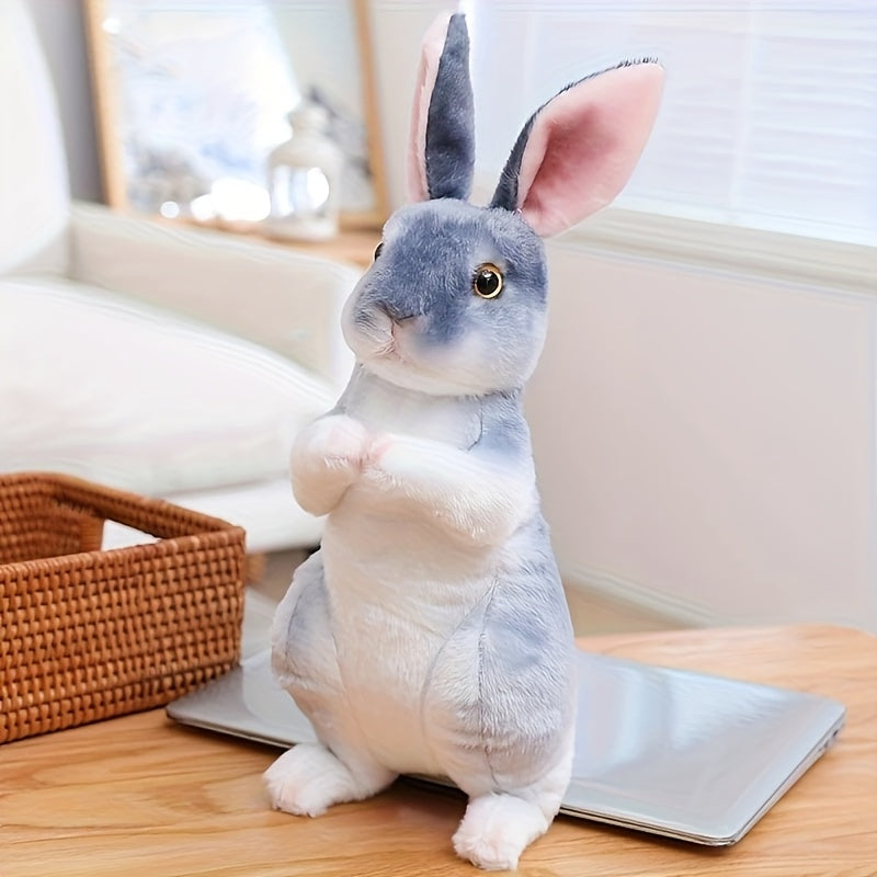 Toy Figure Doll: Lifelike Rabbit Plush Toy, Adorable Rabbit Plush Animal, Perfect for Video Game Fans, Birthday Gifts, and Easter Decorations, Plush Figures