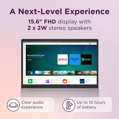 Lenovo Ideapad 3I Chromebook, 15.6” FHD Display, Intel Celeron N4500, 8GB RAM, 64GB Emmc, 1920X1080 Px, 720P Camera, Chrome OS, Abyss Blue