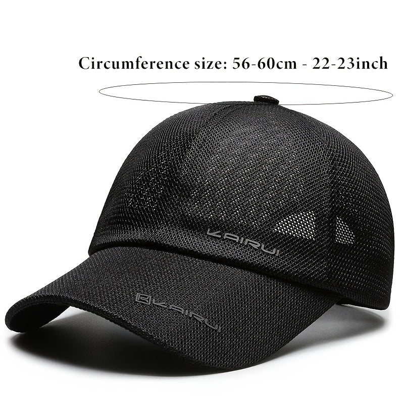 Lightweight Breathable Mesh Duckbill Cap for Men & Women