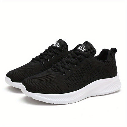 Men's Summer Lightweight Odor-Resistant Breathable Sneakers - Minimalist Lace-Up Training Shoes Suitable for Running, Gym & Casual Wear - Neutral Cushioning, Upper & Sole, Spring/Fall Transition Athletic Footwear - ayq