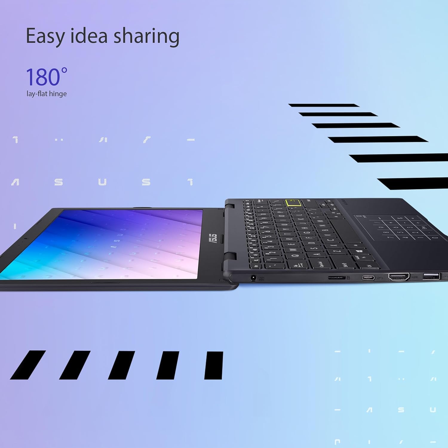 ASUS Vivobook Go 11.6” HD Slim Laptop, Intel Dual Core N4500, Intel Graphics, 4GB, 128GB, Windows 11 Home, Sonicmaster, Ergosense, Black, L210KA-ES04