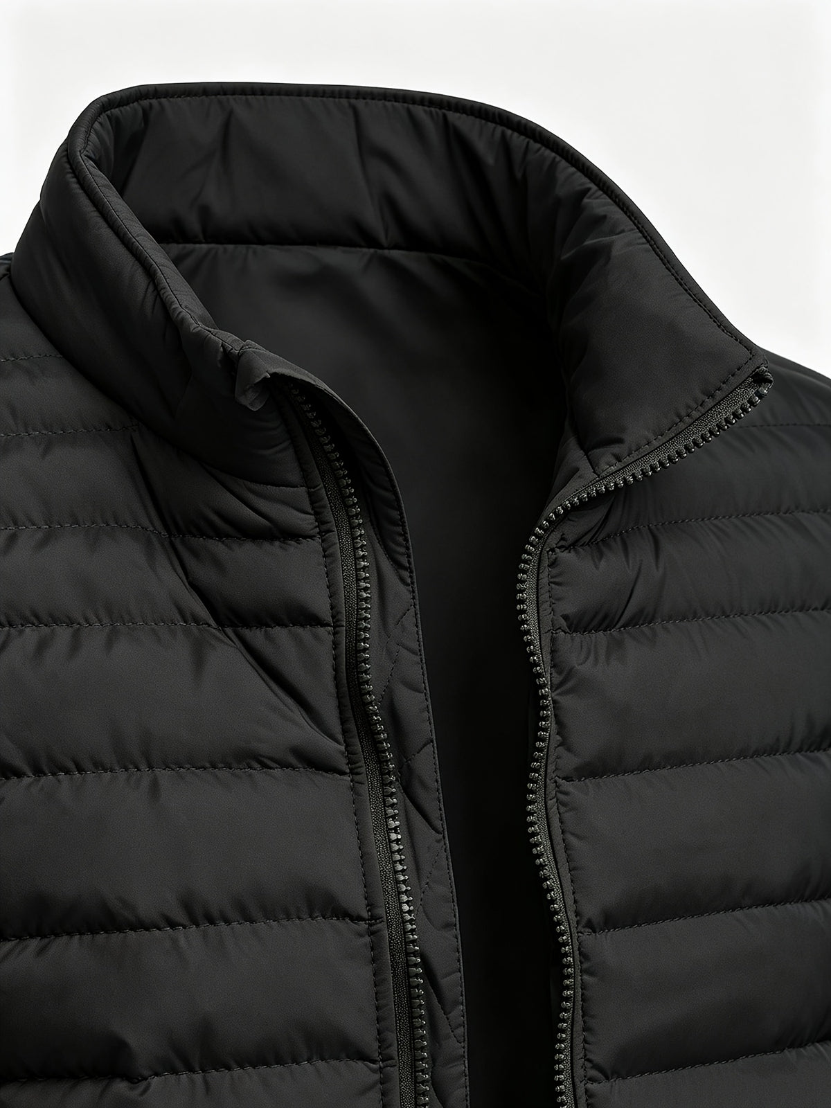 Men's Slim Fit Lightweight Stand Collar Windproof Jacket