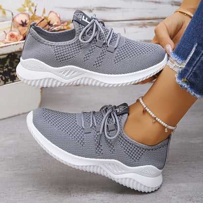 Women's Breathable Mesh Running Shoes Lightweight Wide Fit