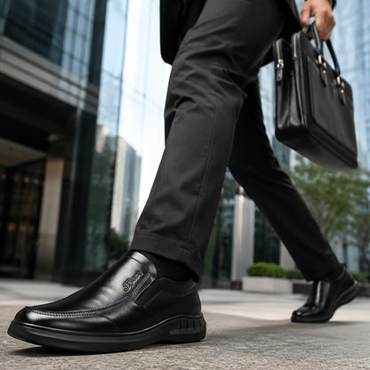 Men's Casual Business Slip-On Shoes, Lightweight & Comfortable