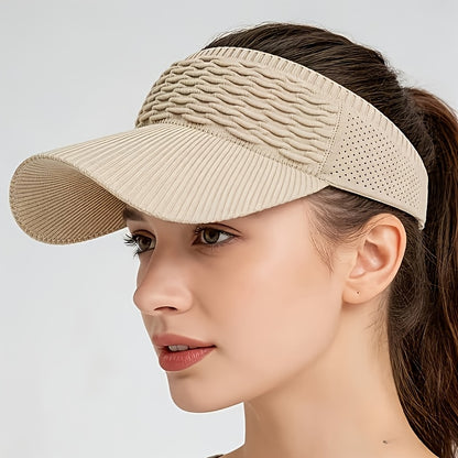 Unisex Breathable Polyester Sun Hat with Toggle Closure for Outdoor Sp
