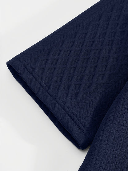 Fashionable and Simple Casual Short-sleeve T-shirt for Daily Commuting and Shopping, a Comfortable and Breathable Top for Men - ayq