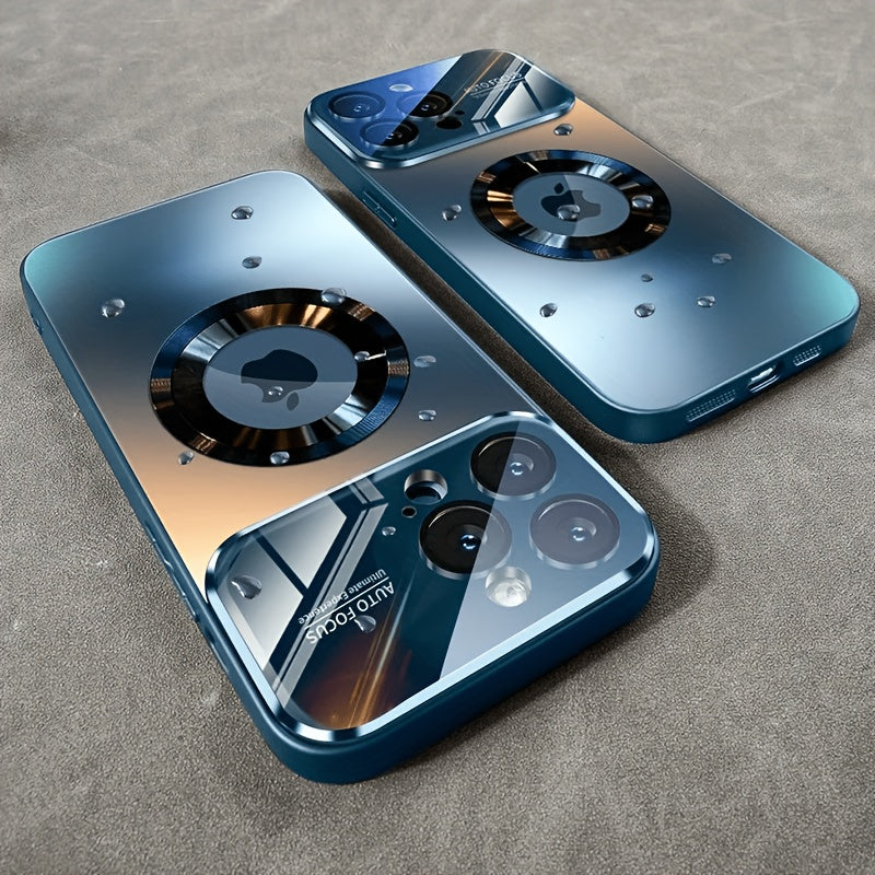 Magnetic Shockproof iPhone 18 Pro Max Case with Lens Protector
