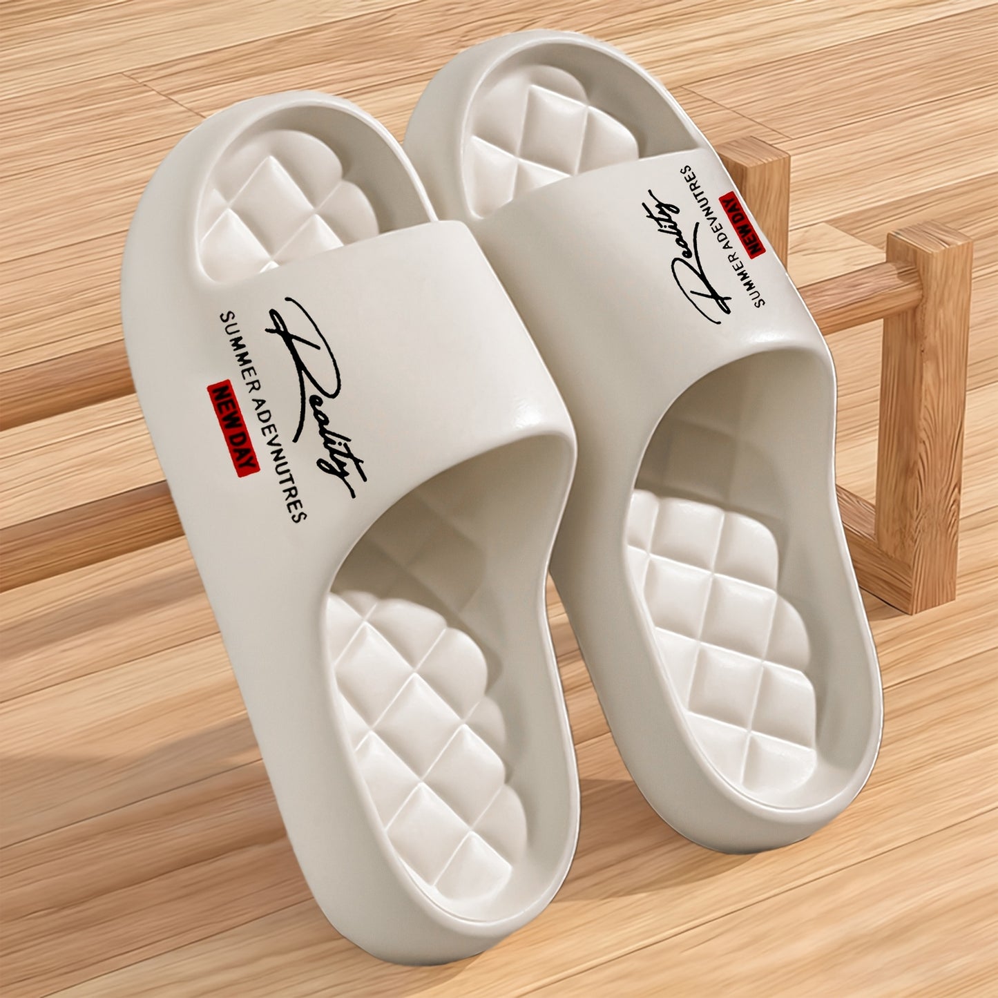 Unisex Comfortable EVA Slides | All-season, Casual Style, Suitable for Home, Beach, and Outdoor Use, 2025 Summer Trend - ayq
