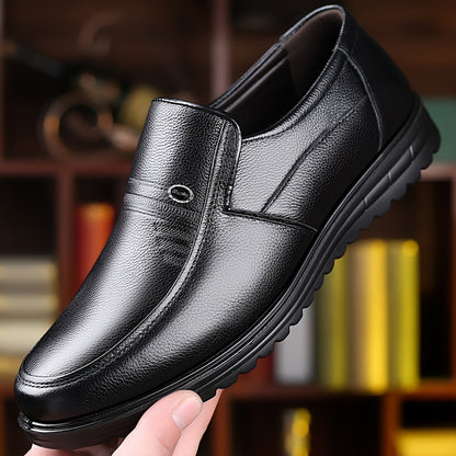 Men's Casual Oxford Shoes with Lightweight Wear-Resistant Sole