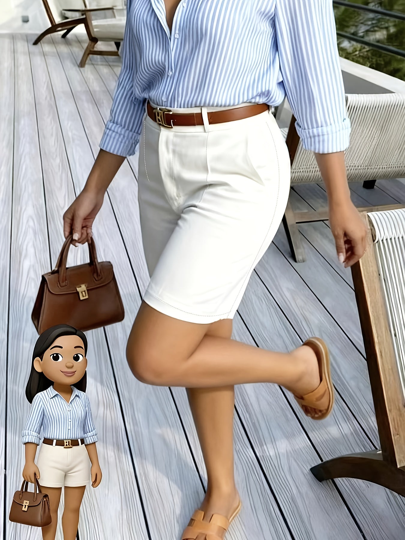 Casual Solid Color Baggy Shorts for Spring Summer Fall
