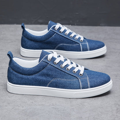 Trendy Low Top Canvas Shoes, Low Top Lace Up Casual Shoes For Outdoor Walking Jogging | All Seasons