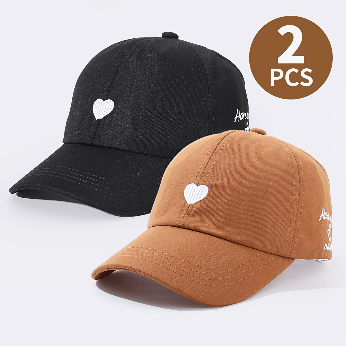 Breathable Ponytail Baseball Caps for Kids - Spring/Summer