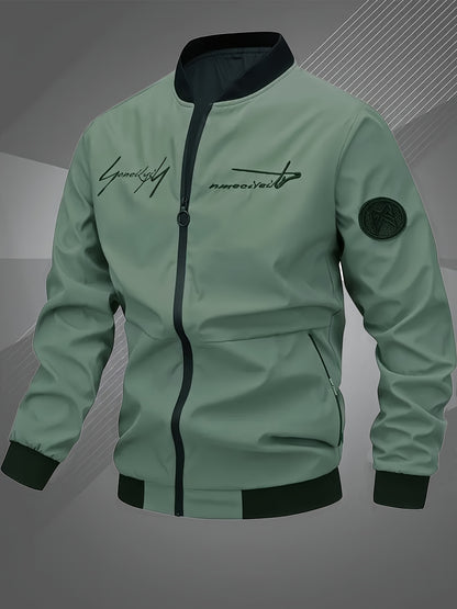 Autumn and Winter Jacket Men's Baseball Suit Jacket