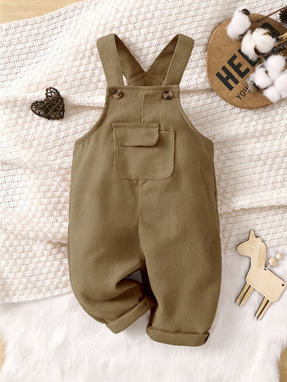 Cute Baby Unisex Suspender Pants for Spring and Fall - ayq