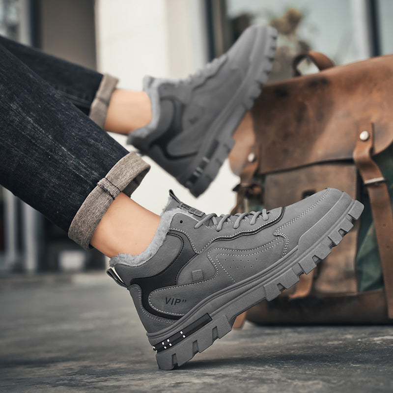 Men'S Casual Shoes with Fleece Lining, Model LD868-1