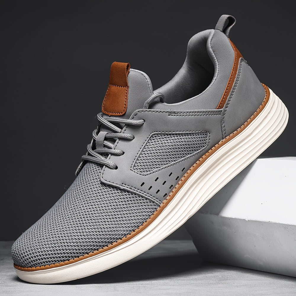 Men's Casual Lightweight Mesh Sneakers Breathable Business Shoes