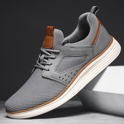 Men's Casual Lightweight Mesh Sneakers Breathable Business Shoes